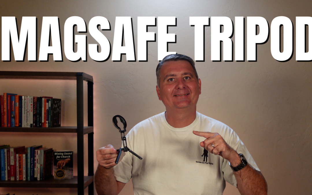 Best MagSafe Tripod for iPhone – Compact, Portable & Folds Like a Credit Card!
